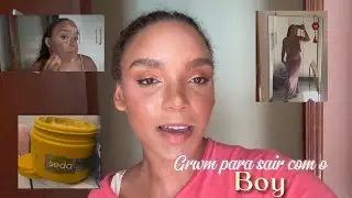 Grwm para sair com o boy / banho premium ✨