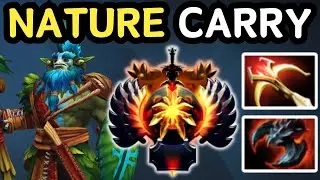 🔥 23 KILL NATURE PROPHET CARRY | ALL MAP, ALL DEAD 🔥 DOTA 2