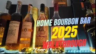 Geno&rsquo;s Bourbon Bar Tour 2025 | Full Home Bar Setup + Collection Walkthrough 🥃🔥 #homebar #bourbon