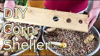 Кукурузошелушитель &mdash; простая самодельная машина