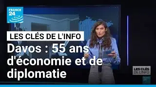 Davos : 55 ans d'économie... et de diplomatie • FRANCE 24