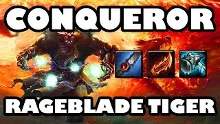 Live Commentary | Conqueror Rageblade Tiger Ranked Plat 2 Udyr Jungle Gameplay [8.6]