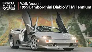1999 Lamborghini Diablo VT Millennium Roadster Walk Around tour