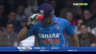 Raina Dhoni running between wickets like Cheetah