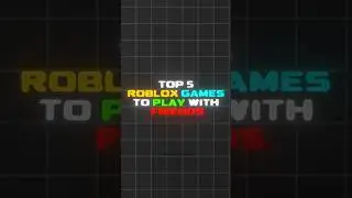 Games to Play With Friends in Roblox 🤝🏻 #roblox #robloxgamestoplaywithfriends #top10vision