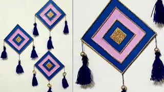 Navratri Decoration Ideas at home || DIY backdrop ideas || Wall Hanging Ideas