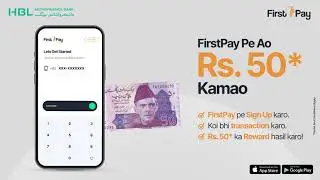 Reward of Rs.50* on FirstPay App Sign Up