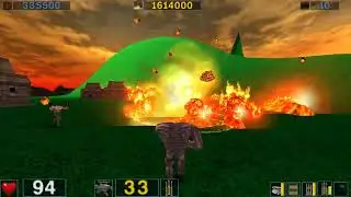 Serious Sam The Second Encounter - SE DLC - Emerald Glade (custom map) - No Commentary Playthrough
