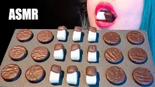 ASMR: MINT CHOCOLATE THINS & PEPPERMINT CANDY | Minty Chocolates 🍫 ~ Relaxing [No Talking|V] 😻