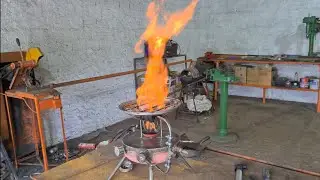 fogareiro super poderoso caseiro parte7
