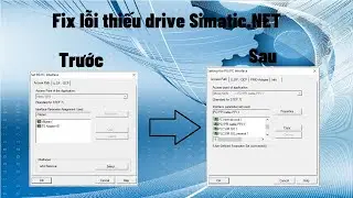 Khắc phục lỗi thiếu Drive SIMATIC.NET of Step 7 MicroWIN SP9