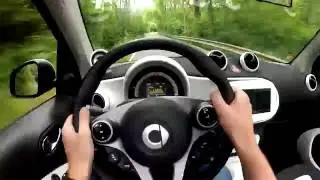 Smart fortwo cabrio 1.0 71 PS twinamic (2016) Point of View & Exhaust Sound (Autoweb.cz)