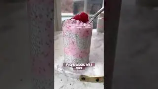 Gut Healthy Raspberry Cheesecake Chia Pudding Recipe&hearts;️