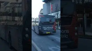 (Ex Go-ahead London) HereEast LJ66 CHO SEe40 departing Stratford City Bus Station