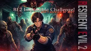 Resident Evil 2 | ZERO HEALTH Challenge &ndash; Leon Dies in 1 Hit! #residentevil #gamingchallenge #re2r 