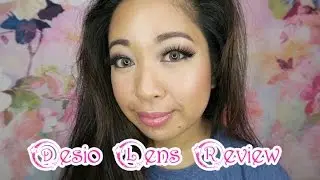 Desio Lens Review | Caramel Brown on Dark Brown Eyes