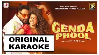 Genda Phool || Original Karaoke || ( With Lyrics) || Badshah Song || Male & Female || Clean Karaoke