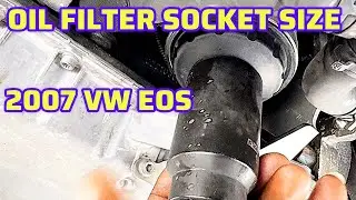 What type of stocket fit oil filter in 2007 Volkswagen Eos