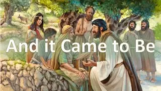 And It Came to Be/Torah Portion Vayomer