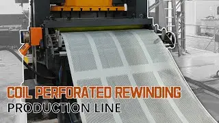 High Precision Metal Perforated Making Machine | Perforated Metal Sheet Production Line