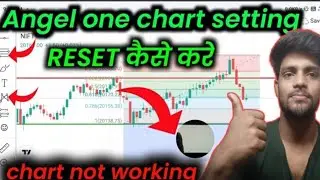 Angel one chart settings reset कैसे करे, angel one chart setting reset, #angelone @traderpankajgupta