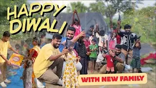 Happiest Diwali 😍 But we missed Jaanu 🥲 | @ramwithjaanu Celebrating Diwali with இருளர் மக்கள் 😍