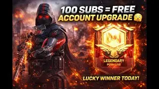 🔴[LIVE] UPGRADING SUBSCRIBER'S ACCOUNT AT 100 SUBS | MP RANK PUSH w/@villaincodm1