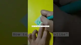 Superclean handwriting  | How to write 