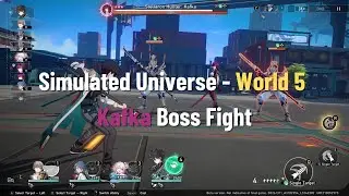 [Honkai Star Rail CBT3] Simulated Universe - World 5 - Kafka Boss Fight