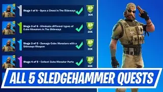 Talk to Sledgehammer and complete the Battle Orders Questline - Complete Sledgehammer Challenges