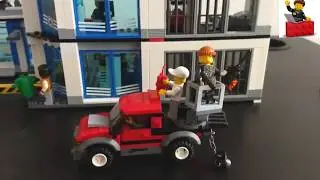 Lego City Police station MOC