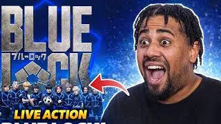 BLUE LOCK LIVE-ACTION TRAILER REACTION ⚽🔥 | Did They Cook?!