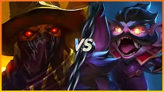 Facing off against a high diamond kled main...