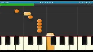 Fly Project - Toca toca Synthesia piano tutorial