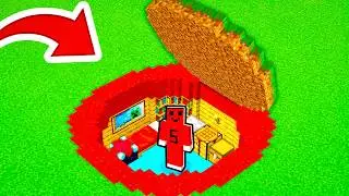 DON'T LEAVE THE RED CIRCLE !! - Minecraft