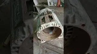 motor rewinding nale block #electrical #automobile