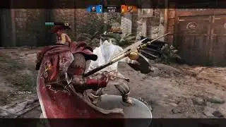 I encountered Grandmaster Warlord - For Honor HL/LB duels!