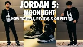 Jordan 5 Moonlight (Oreo) - How to Style, Review, & On Feet