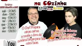 Facas, cortes e carnes por Um Gordo na Cozinha