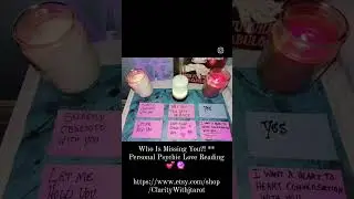 Who Is Missing You?!💔🫣 Personal Psychic Love Reading 💕 🔮 #psychictarot#short#shorts#lovereading