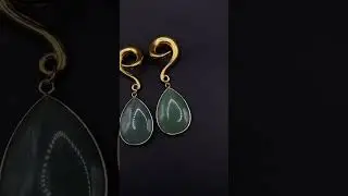 Ear weights available #plugsandtunnels #stoneplugs #earweights