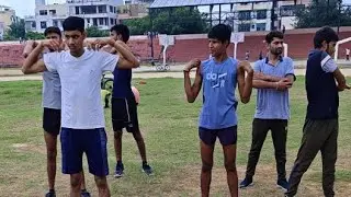 Army Chitrkut stadium Evening workout