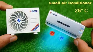Best Small Air Conditioner Unboxing & Test Video || Best Gadgets Mini AC