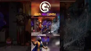 MK1 Rain Insane 42% Combo (Post Patch) ⛈️🔥 #MK1 #shorts