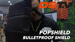 Best Ballistic Shield? Quick Demo Of The PopShield by Shield Technology