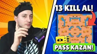 🔴13 KILL ALANA BRAWL PASS VERİYORUM!🤑[SINIR 50 PASS]💰#brawlstars💸