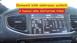 1718. A hosszú élettartam titkai villanyautónál! ⚡ Ioniq 715 km a gyakorlatban. ⛽