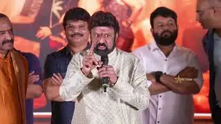 Hero Balakrishna Silent Counter At  Akhanda 3 Movie At Akhanda Bharath Blockbuster Meet |