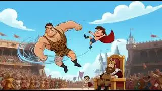 Funny Cartoon Video for Kids | Super Baby vs Giant King |3D Action Animation | Funny Kids babyboy