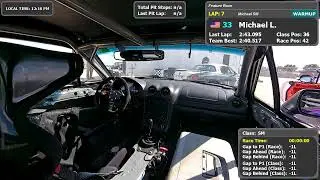 Michael SM at Sebring SCCA